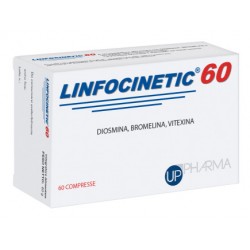 Confezione da 60 compresse di Integratore Drenante Linfocinetic da Up Pharma