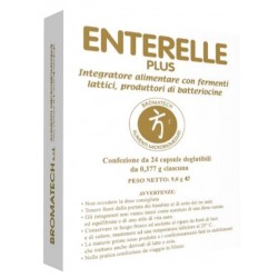 Confezione da 24 Capsule di Enterelle Plus Fermenti Lattici da Bromatech