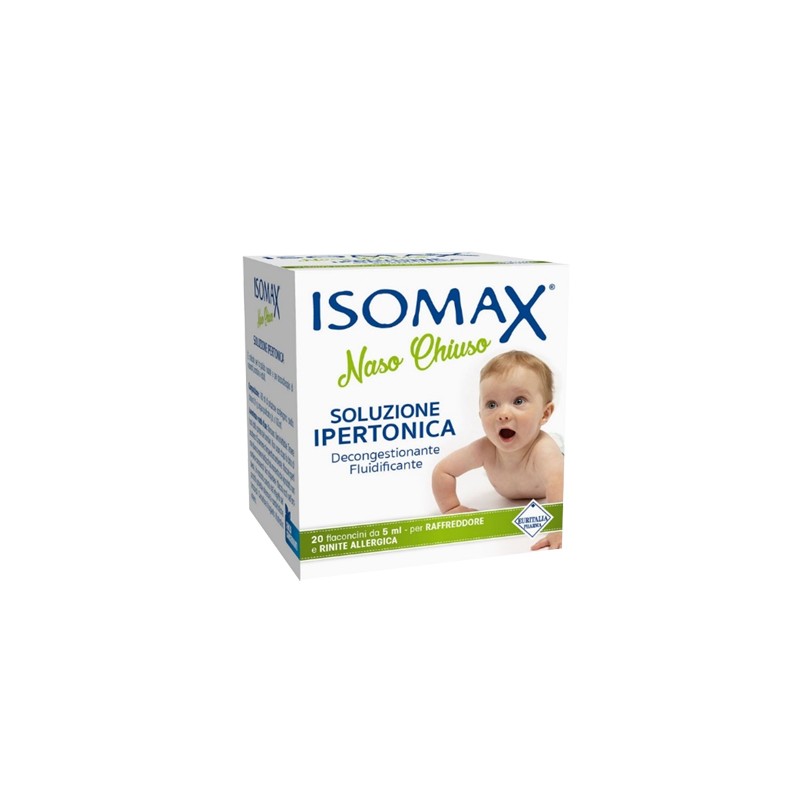 20 flaconcini da 5 ml isomax soluzione ipertonica