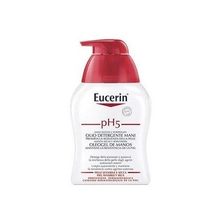 flacone 200ml detergente mani Eucerin pH5