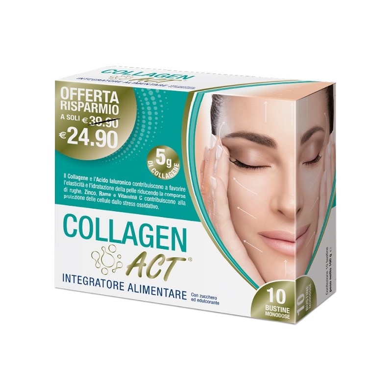 10 bustine di Collagen Act monodose