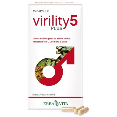 Erba Vita Group Virility 5 Plus 45 Capsule