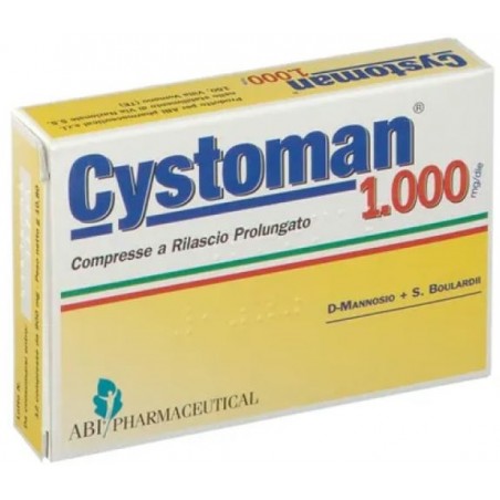 confezione 12 compresse cystoman 1000