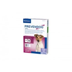 Confezione da 1 collare Antipulci per Cani 0-25 Kg di Prevendog Collare Medicato da Vetpharma