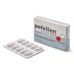 Confezione da 20 Compresse di Integratore Antinfiammatorio Pelvilen Dual Act