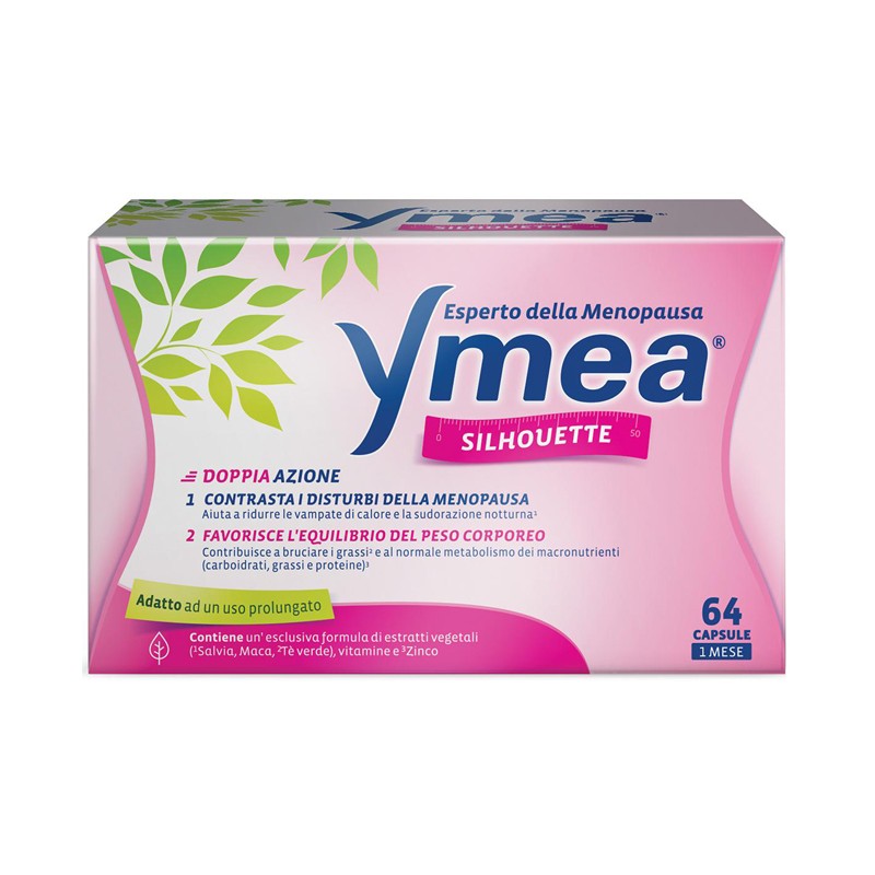 64 Capsule di Integratore per la Menopausa di Ymea Silhoutte
