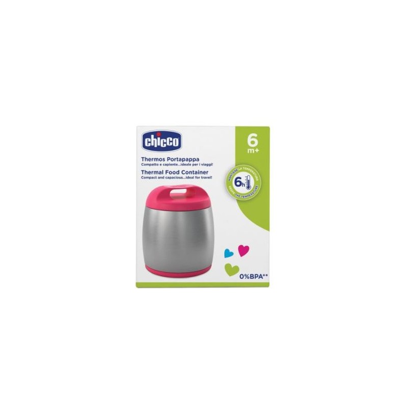 Chicco Thermos Porta Pappa Rosa