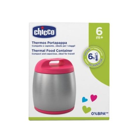 Chicco Thermos Porta Pappa Rosa