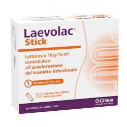 10 bustine di Laevolac Stick
