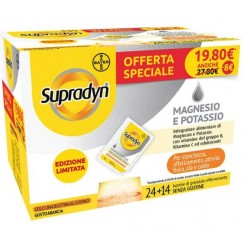 confezione 38 bustine supradyn magnesio e potassio