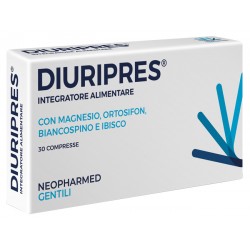 Confezione da 30 compresse di Integratore Drenante Diuripres