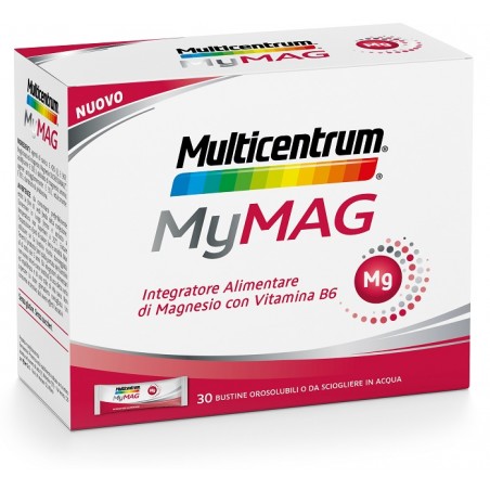 confezione 30 bustine multicentrum boost magnesio recupero