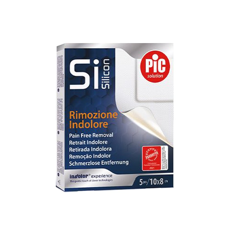 Pikdare Cerotto Pic Postop Silicone 5x7 5 Pezzi