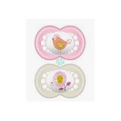 Bamed Baby Italia Mam Original 16+ Silicone Doppio Femmina 2 pezzi