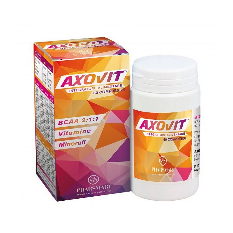 confezione di 60 compresse di axovit integratore multivitaminico