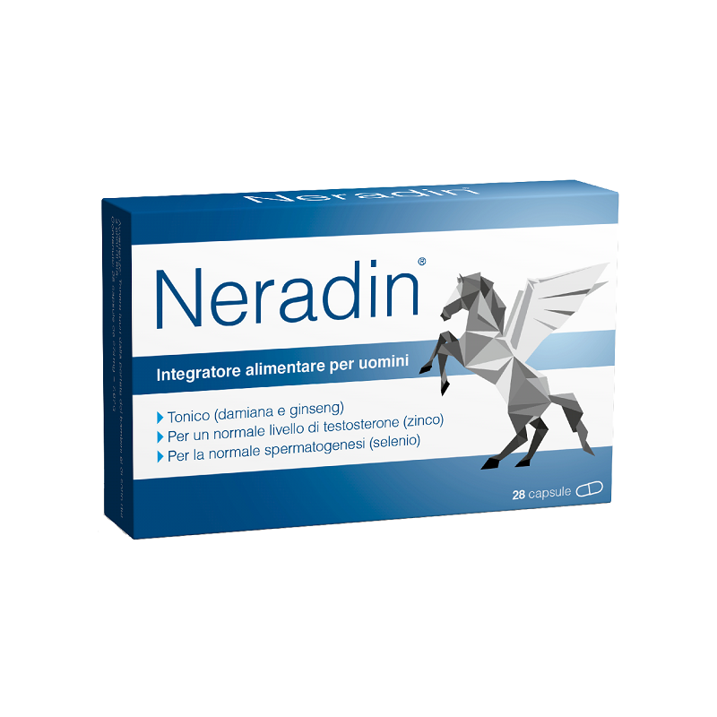 Confezione da 28 capsule di Neradin Integratore Tonificante per Uomini