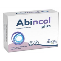 Confezione da 14 Stick Orosolubili di Abincol Plus Integratore di Probiotici