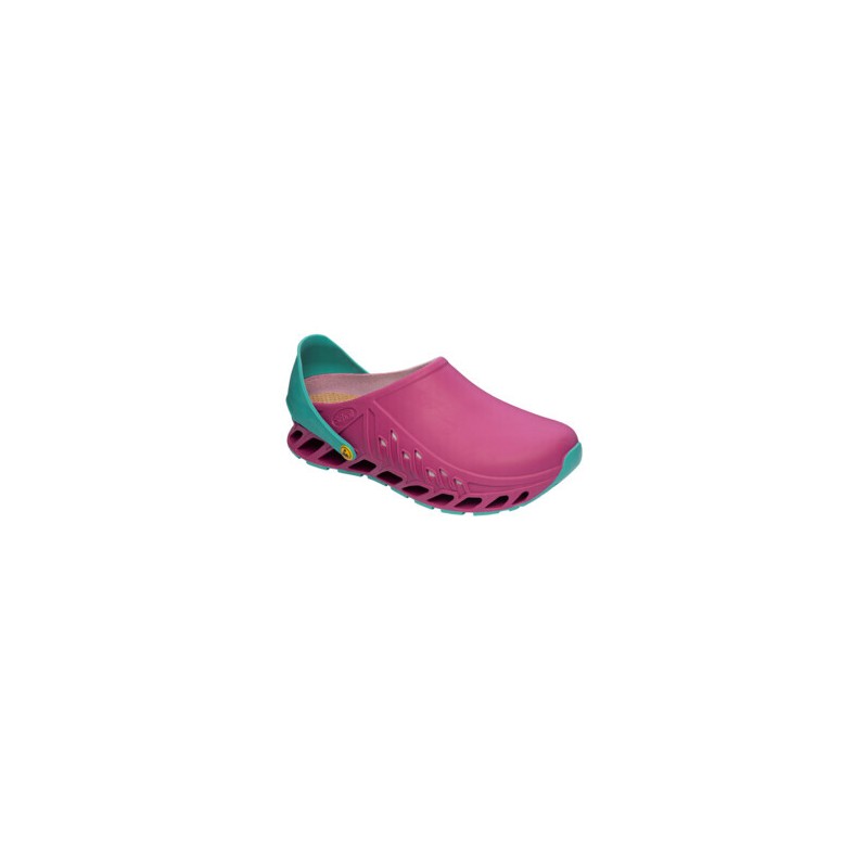 1 paio di Evoflex Scarpe Protettive Fucsia/Smeraldo 39 da Scholl Shoes