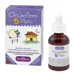 flacone in vetro 30 ml circadiem 5 tripto