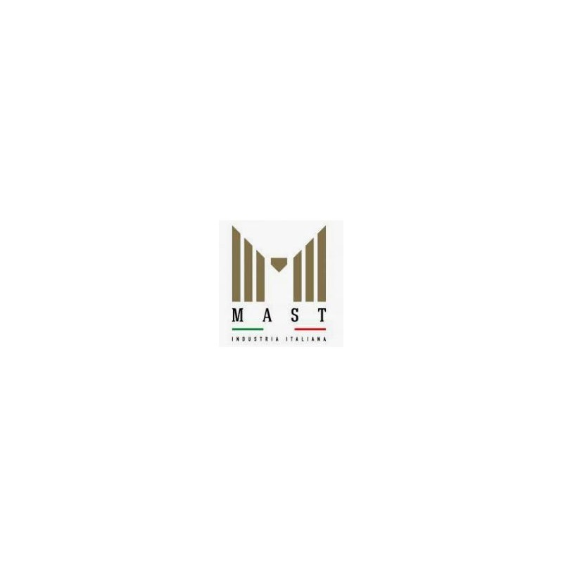 Mast Industria Italiana Orecchini Fascia Rosa Iron-v Bezel Zircone Piatto 2,5mm Nero Mj Pre 113 S25-213c