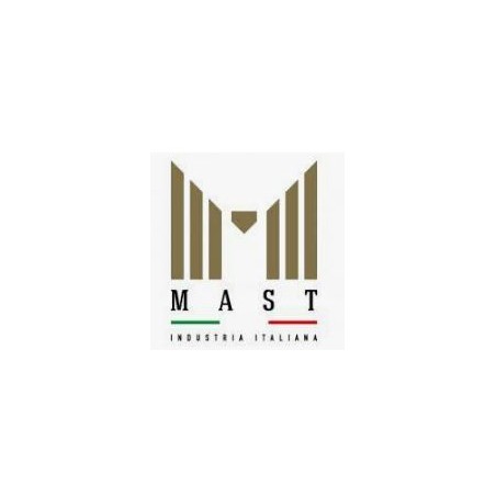 Mast Industria Italiana Orecchini Fascia Rosa Iron-v Bezel Zircone Piatto 2,5mm Nero Mj Pre 113 S25-213c