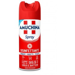 Bomboletta spray da 400 ml di Amuchina disinfettante