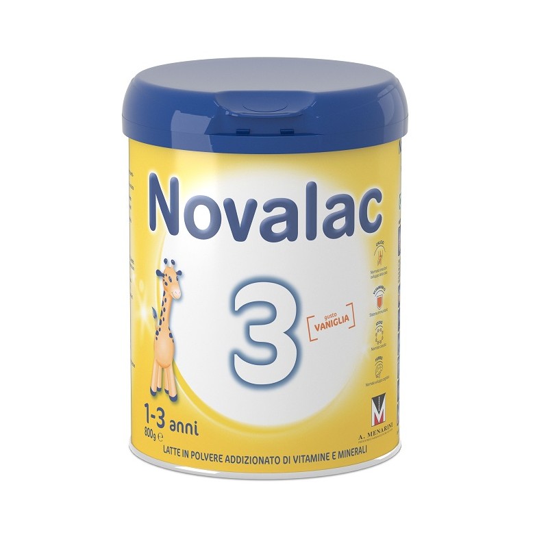 confezione 800 gr latte novalac 3