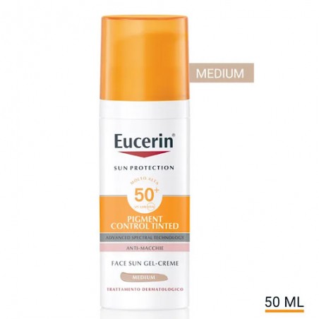 Eucerin Sun Pigment Control Tinted Spf50+ Medium 50 Ml