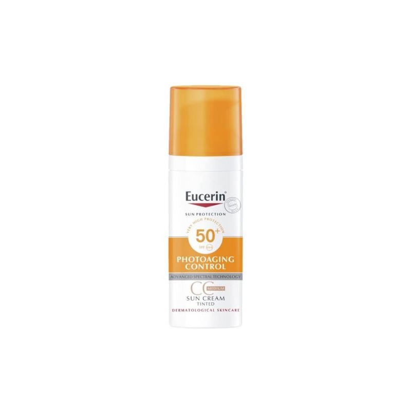 Beiersdorf - Beiersdorf Eucerin Sun Photoaging Control Tinted Gel Creme Spf50+ Medium 50 Ml