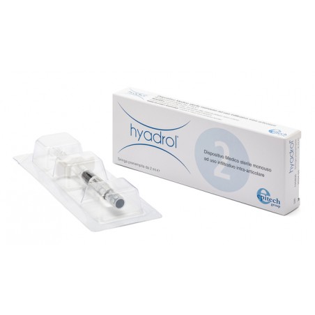 Epitech Group Siringa Intra-articolare Hyadrol Con Acido Ialuronico 1% E Adelmitrol 2% Capacita' 2 Ml