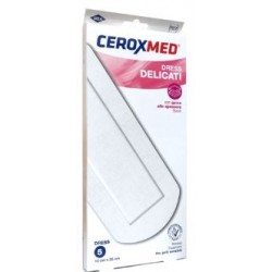 5 pezzi di Nova Argentia Ceroxmed Cerotti Dress Delicati 10x25cm