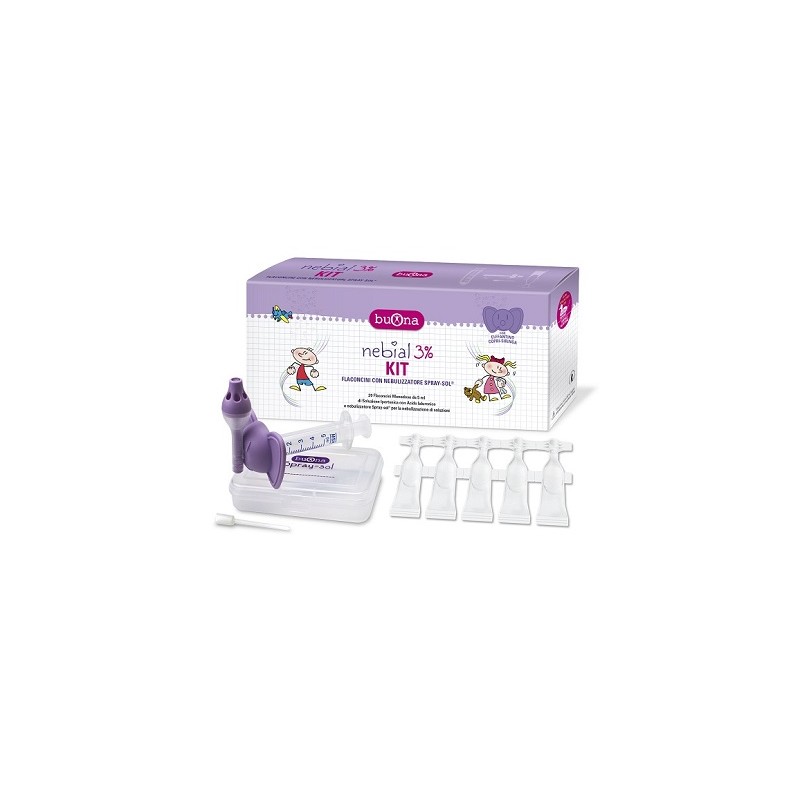 confezione 20 flaconcini 5 ml + spray