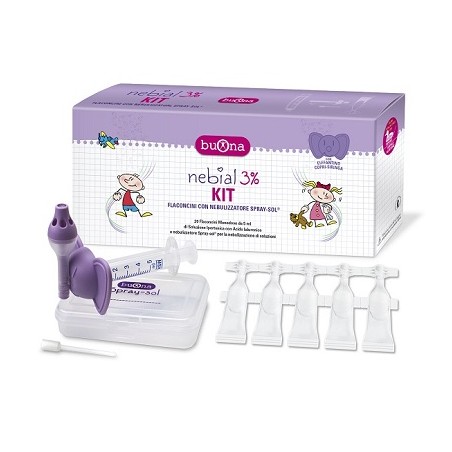 confezione 20 flaconcini 5 ml + spray
