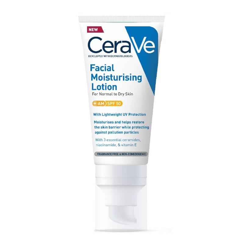 flacone 50 ml crema viso idratante spf 50 Cerave