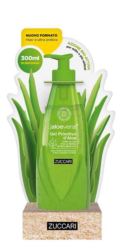 Zuccari Aloevera2 Gel Primitivo Dispenser 300 Ml