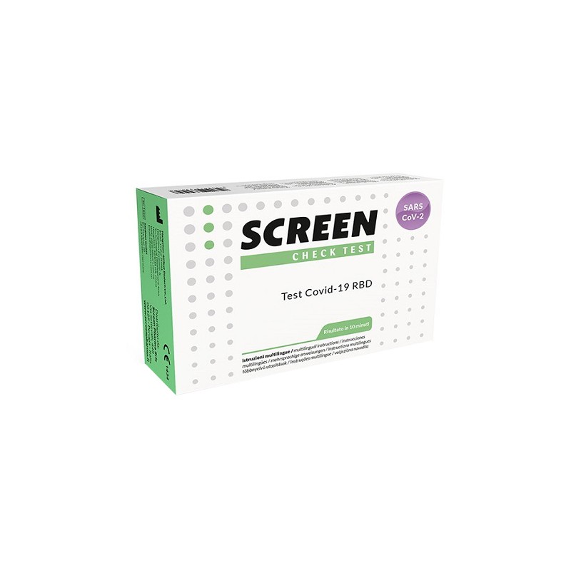 Screen Pharma S Test Sierologico Rapido Autodiagnostico Covid-19 Anticorpi Igg Sars-cov-2 Nel Sangue