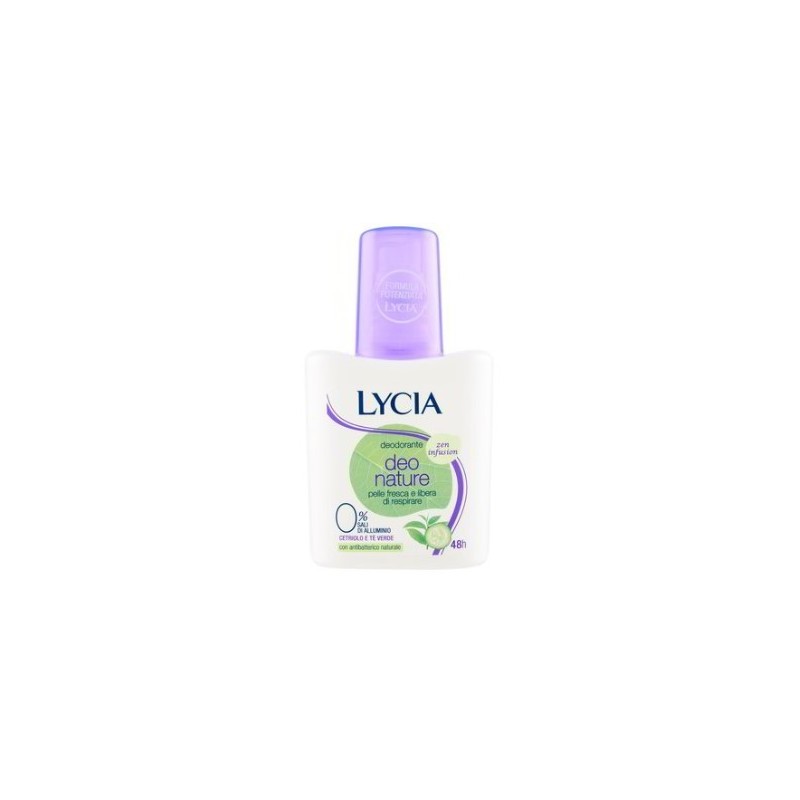75ml di Lycia Vapo Nature Cetriolo Tè Verde Deodorante