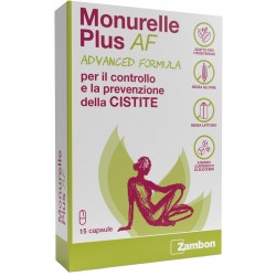 Confezione da 15 Capsule di Benessere delle Vie Urinarie Monurelle Plus AF