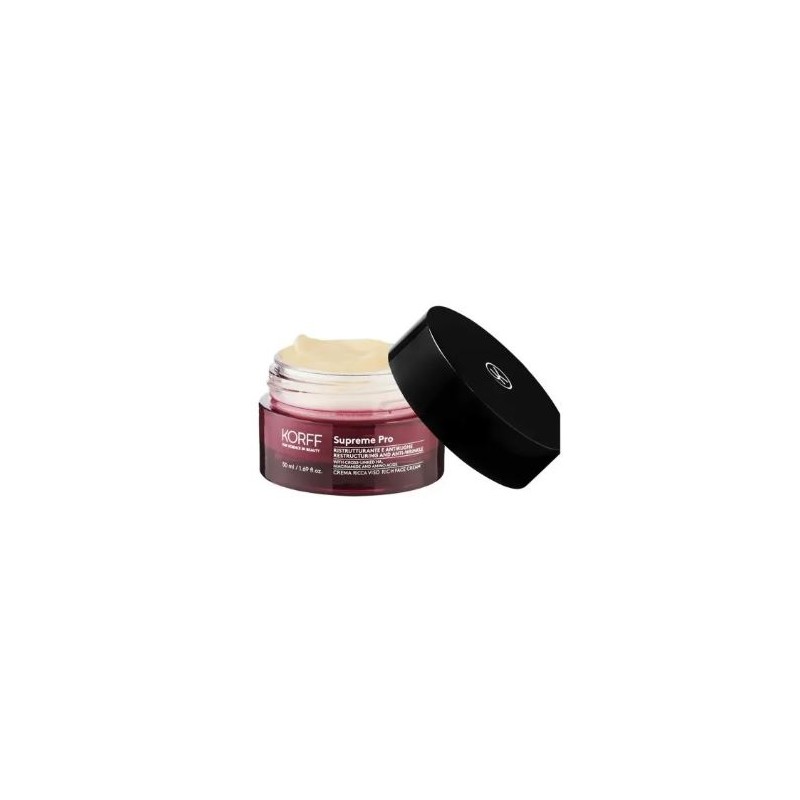 Korff Supreme Pro Crema ricca ristrutturante e antirughe per il viso 50 ml