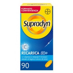 90 compresse rivestite di Supradyn Ricarica 50+ da Bayer