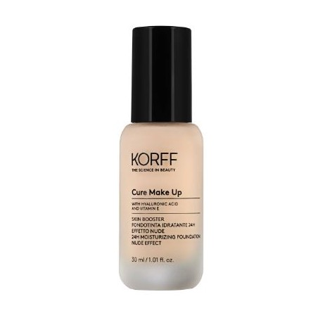 Korff Skin Booster Effetto Nude 02 Fondotinta idratante 24h 30 ml Korff Skin Booster Effetto Nude 02 Fondotinta idratante 24h 30 ml