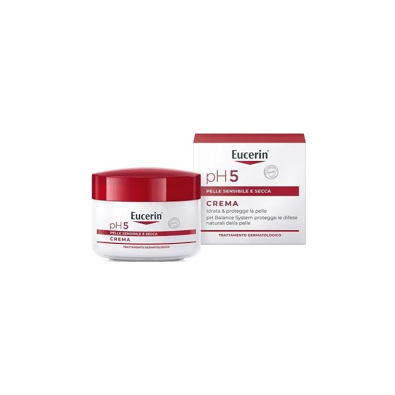 75ml di Eucerin pH5 Crema Pelle Sensibile
