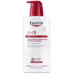 400ml di Eucerin pH5 Emulsione Idratante Extra Leggera