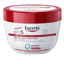 barattolo 350 ml gel crema corpo eucerin pH5