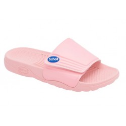 1 paio di Nautilus Ciabatta in PVC Pink 37 da Scholl Shoes