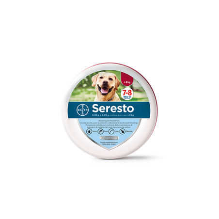 Collare antiparassitario Seresto per Cani da 8Kg