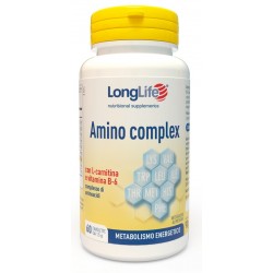 Confezione da 60 tavolette di Integratore di Aminoacidi Amino Complex da Longlife