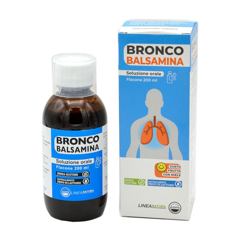 200ml di Broncobalsamina Soluzione Orale Integratore per i Bronchi