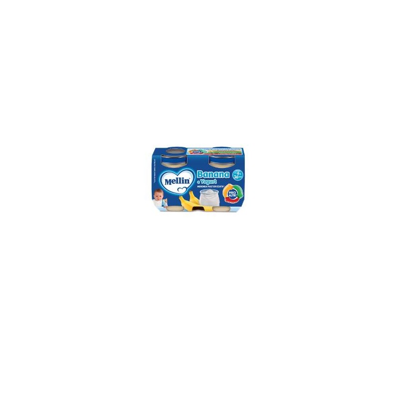 Danone Nutricia Soc. Ben. Mellin Merenda Yogurt Banana 2x120 G