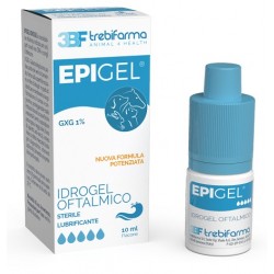 Flacone da 10ml di Idrogel Oftalmico Epigel da Trebifarma